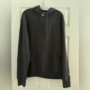 Champion Dark Gray Unisex Hoodie Medium